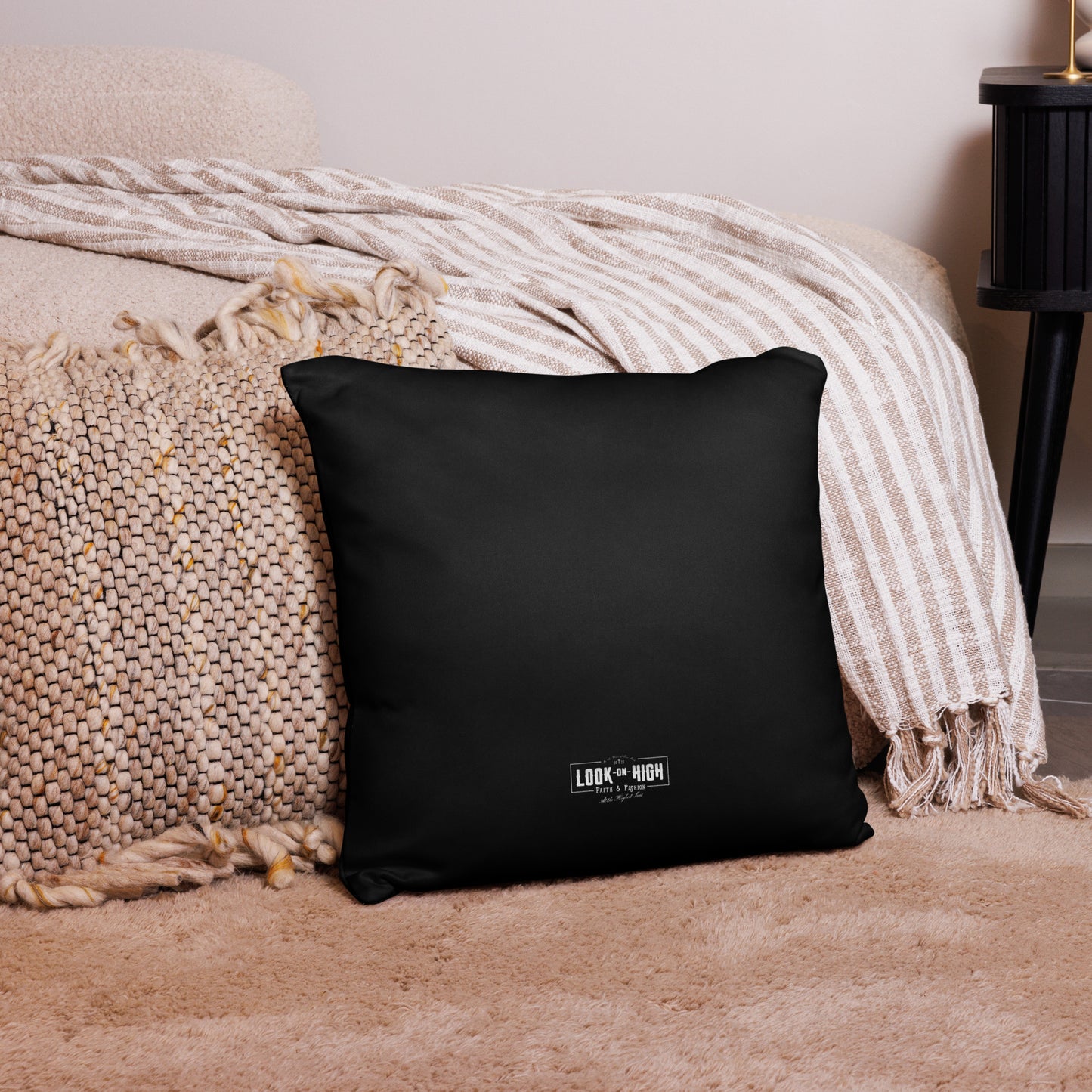 Cross In Bloom (In Bloom Collection) Basic Pillow