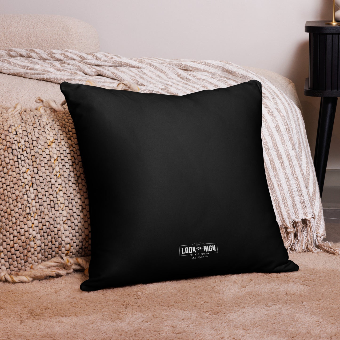 Cross In Bloom (In Bloom Collection) Basic Pillow