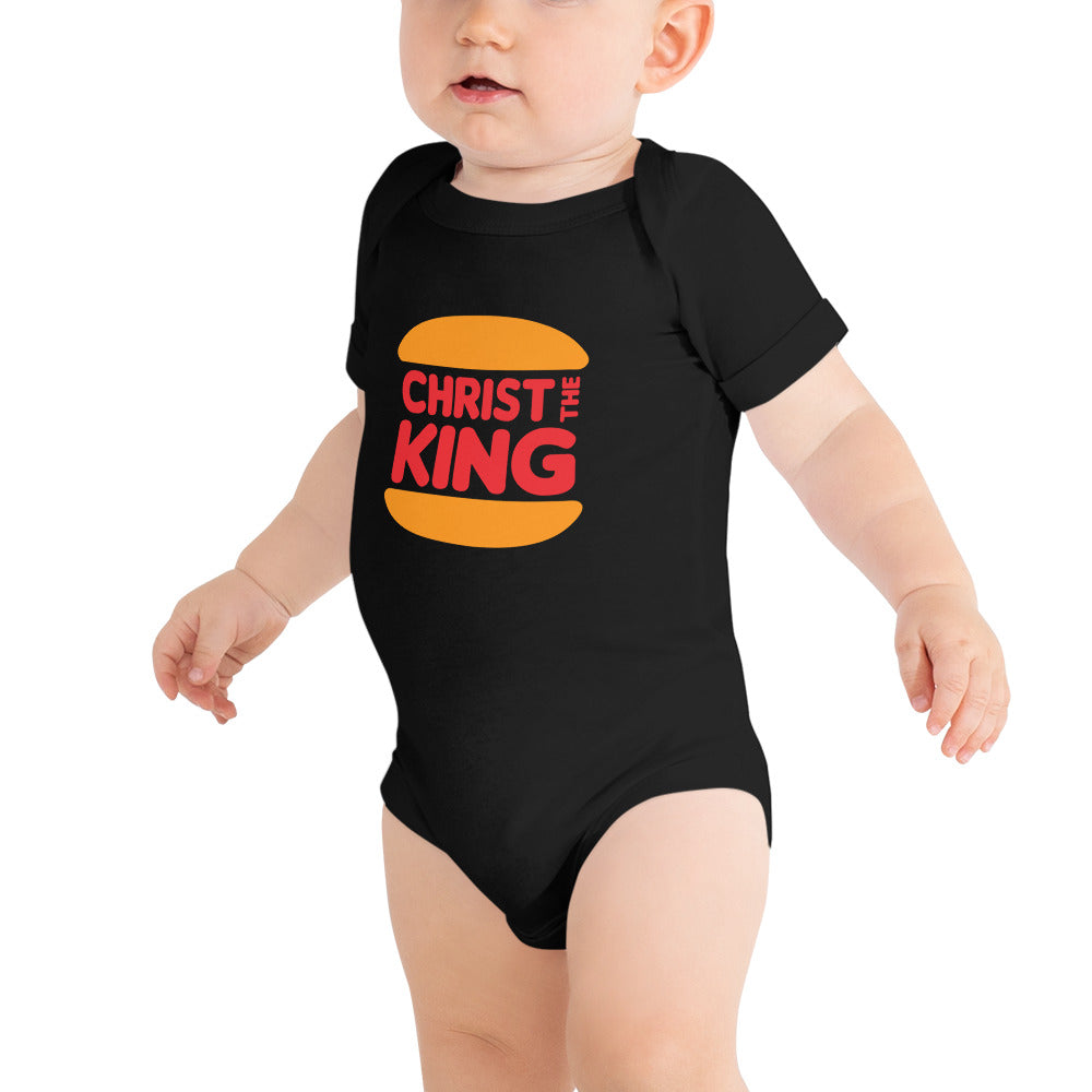 Christ The King (Pop Collection) Baby Short Sleeve One Piece
