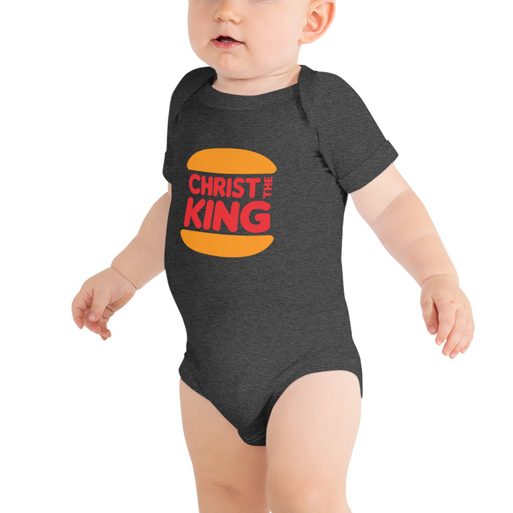 Christ The King (Pop Collection) Baby Short Sleeve One Piece