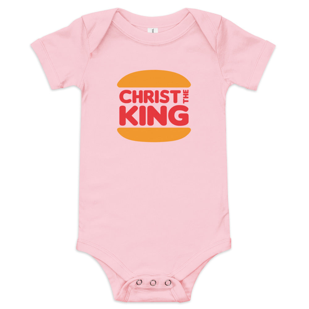 Christ The King (Pop Collection) Baby Short Sleeve One Piece