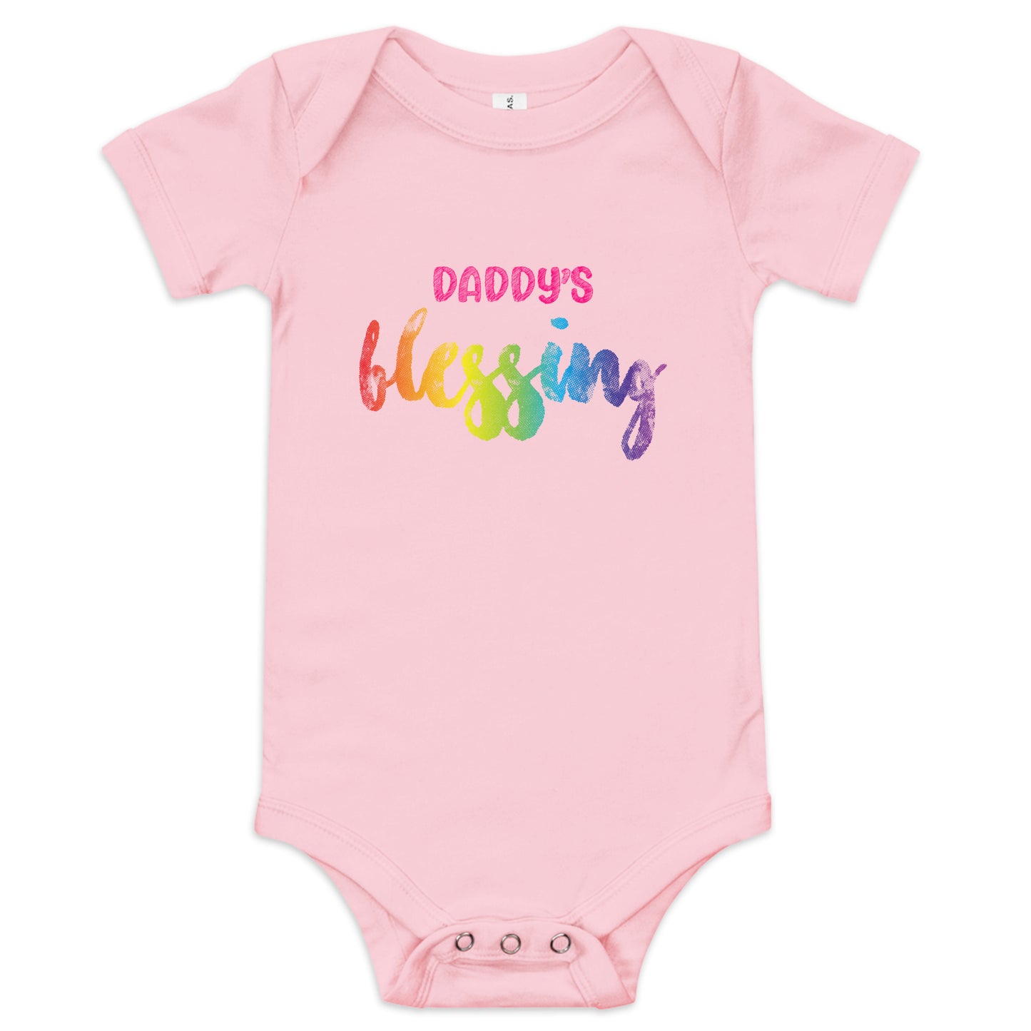 Daddy's Blessing - Baby Girl short sleeve one piece