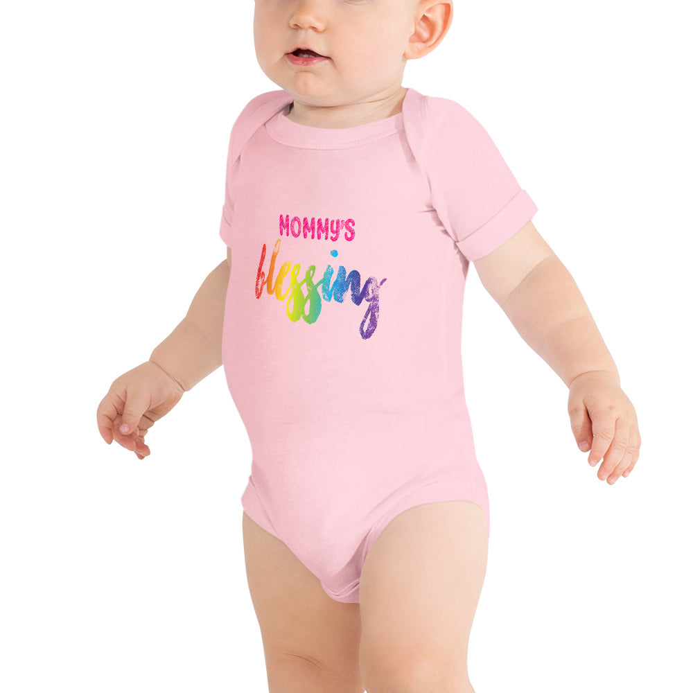 Mommy's Blessing - Baby Girl short sleeve onesie