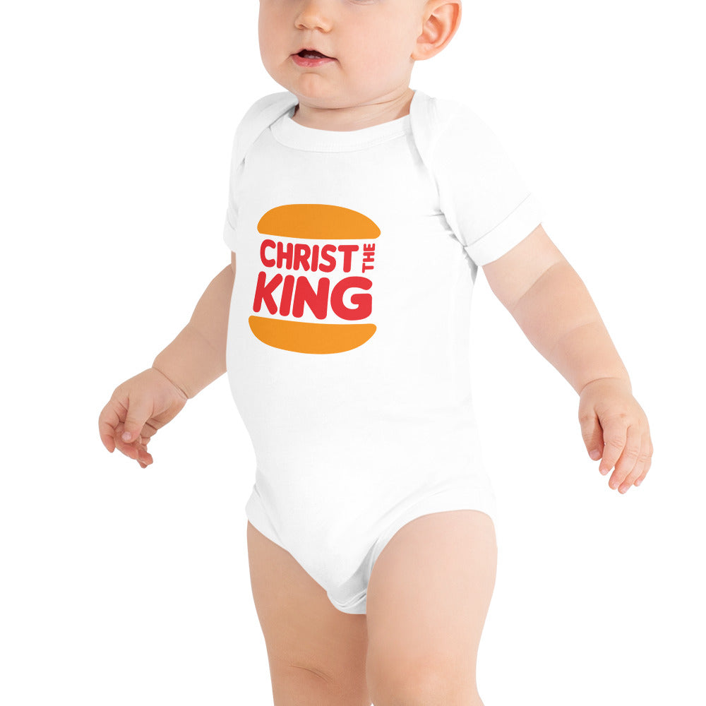 Christ The King (Pop Collection) Baby Short Sleeve One Piece