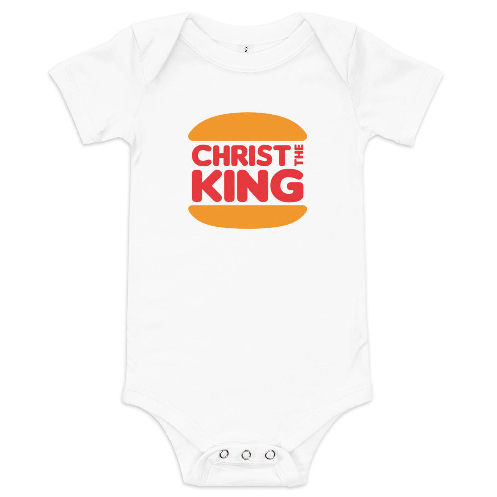 Christ The King (Pop Collection) Baby Short Sleeve One Piece