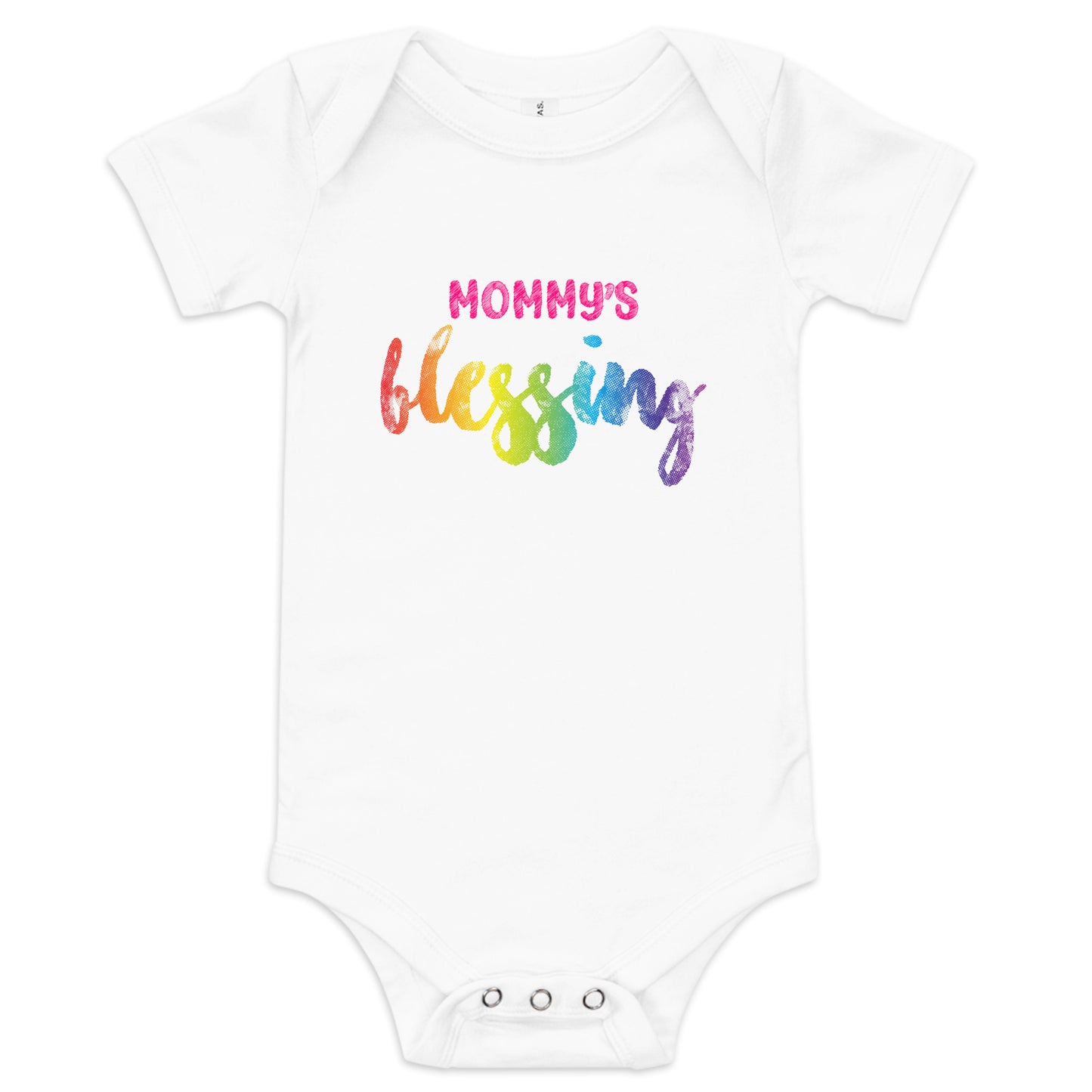 Mommy's Blessing - Baby Girl short sleeve onesie
