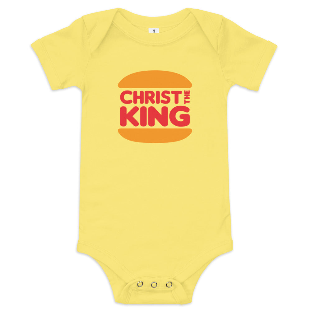 Christ The King (Pop Collection) Baby Short Sleeve One Piece