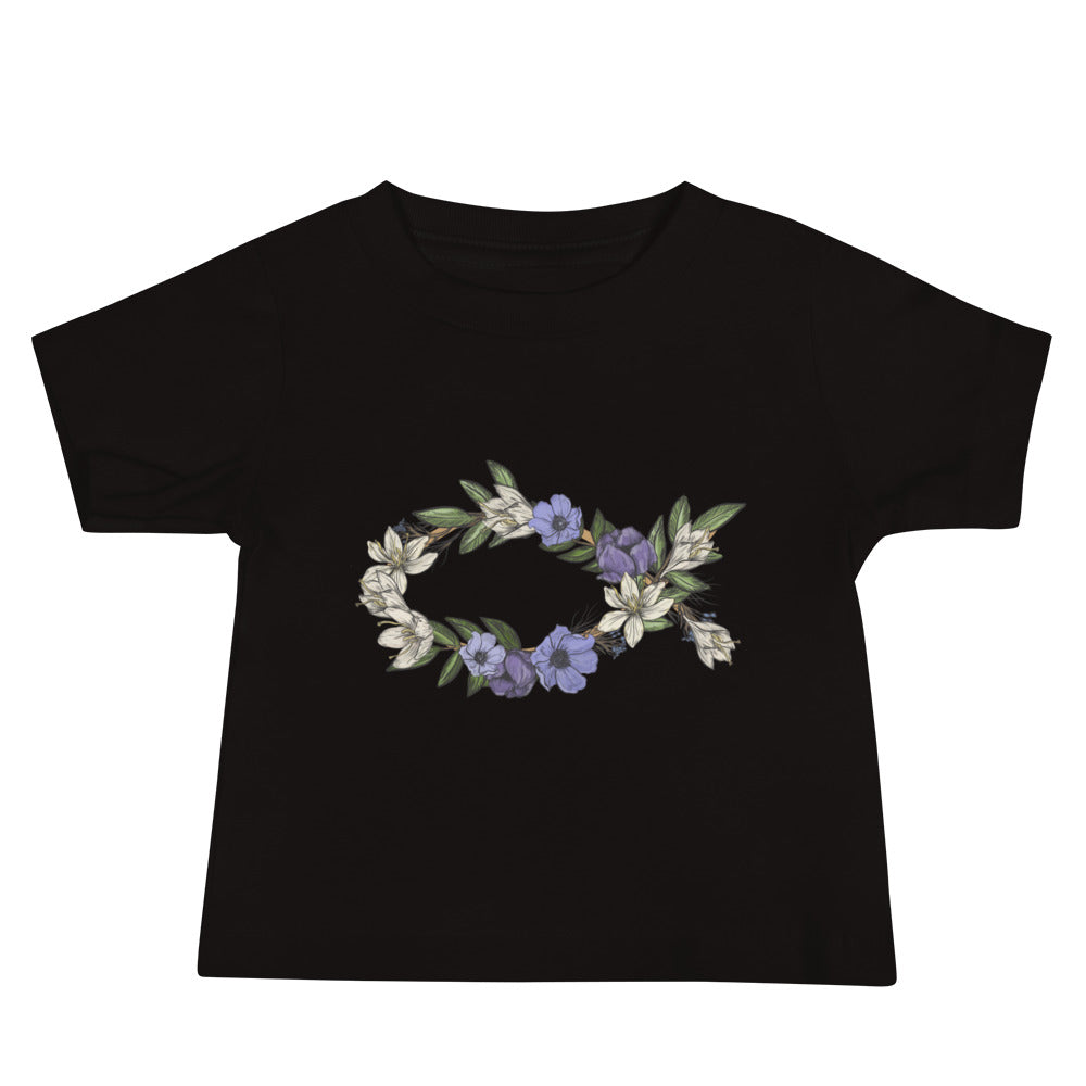 Fish In Bloom (In Bloom Collection) Baby Jersey Short Sleeve Tee