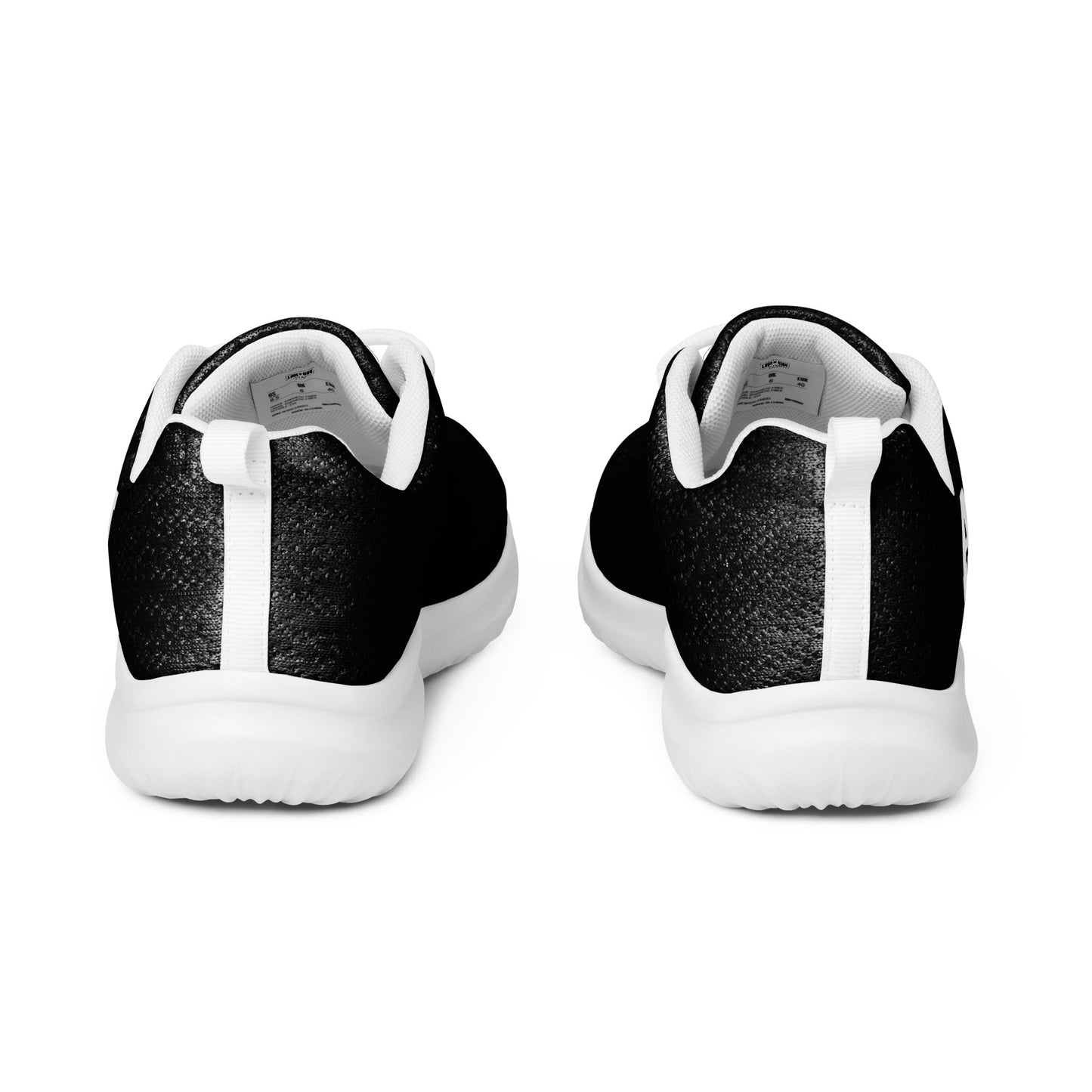 AMEN (The Fighter Collection) Men’s Athletic Shoes - White on Black