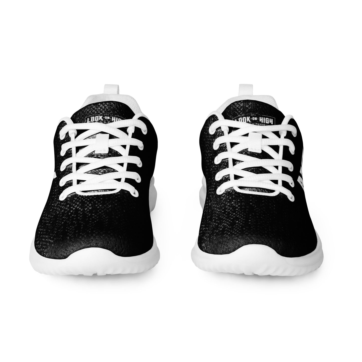 AMEN (The Fighter Collection) Men’s Athletic Shoes - White on Black