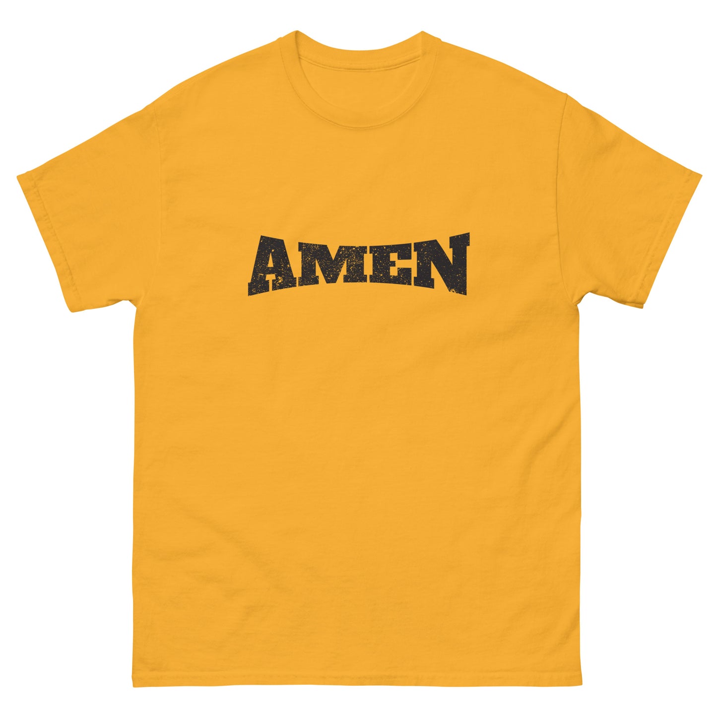 AMEN in Black (The Fighter Collection) Men's Classic Tee