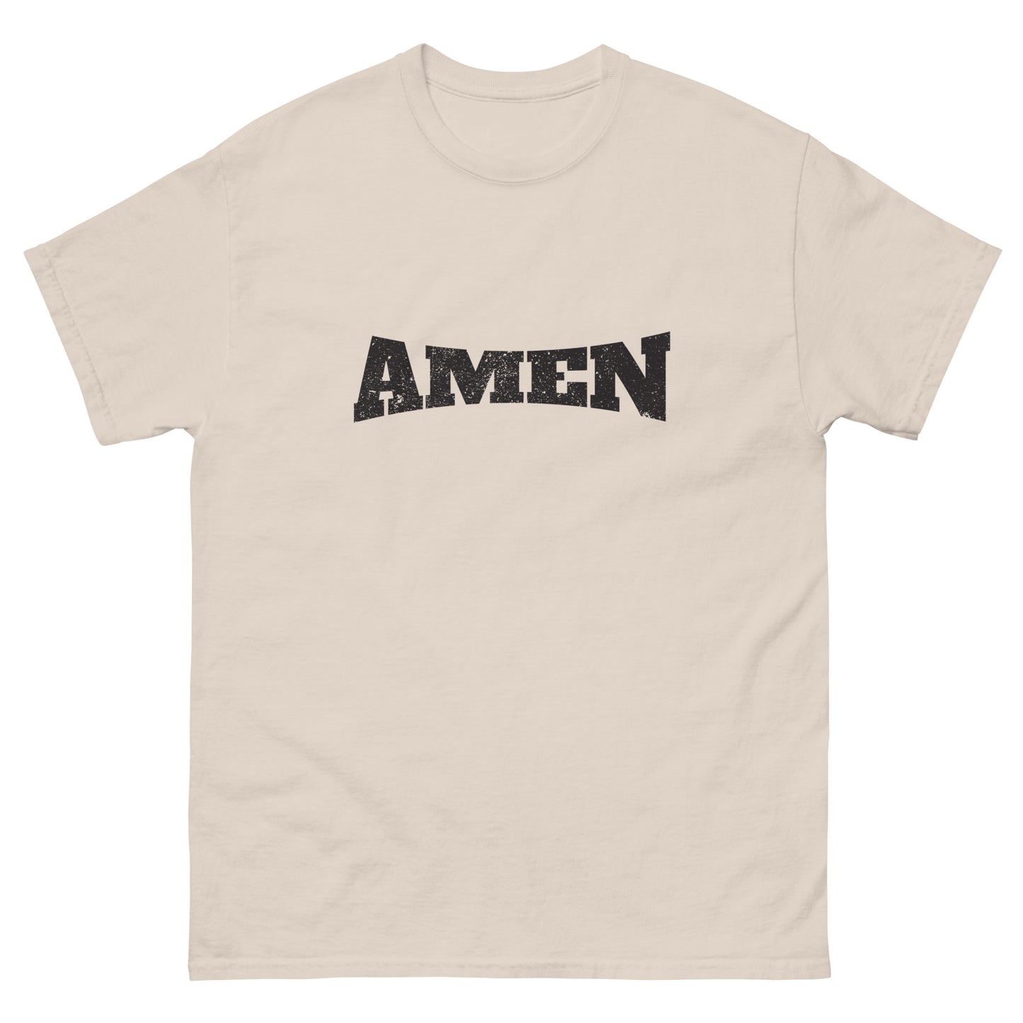 AMEN in Black (The Fighter Collection) Men's Classic Tee