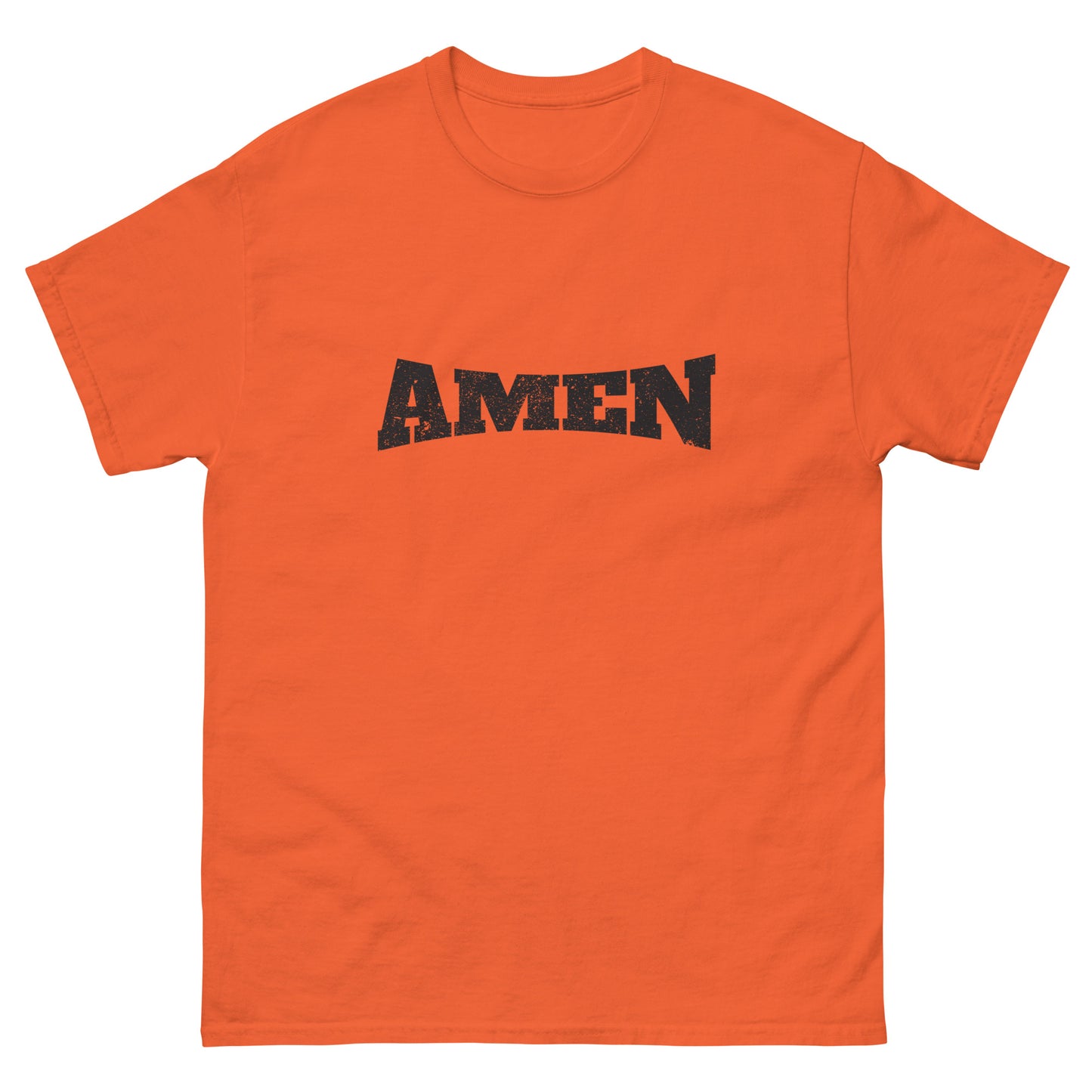 AMEN in Black (The Fighter Collection) Men's Classic Tee