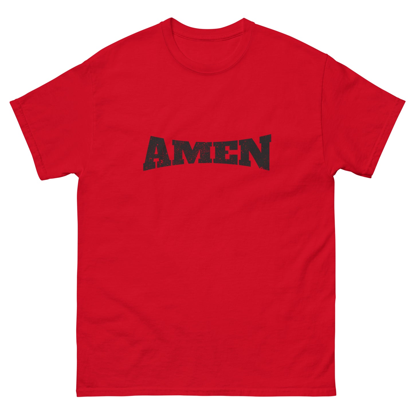 AMEN in Black (The Fighter Collection) Men's Classic Tee