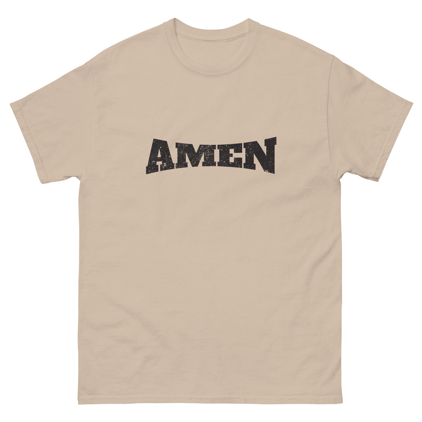 AMEN in Black (The Fighter Collection) Men's Classic Tee