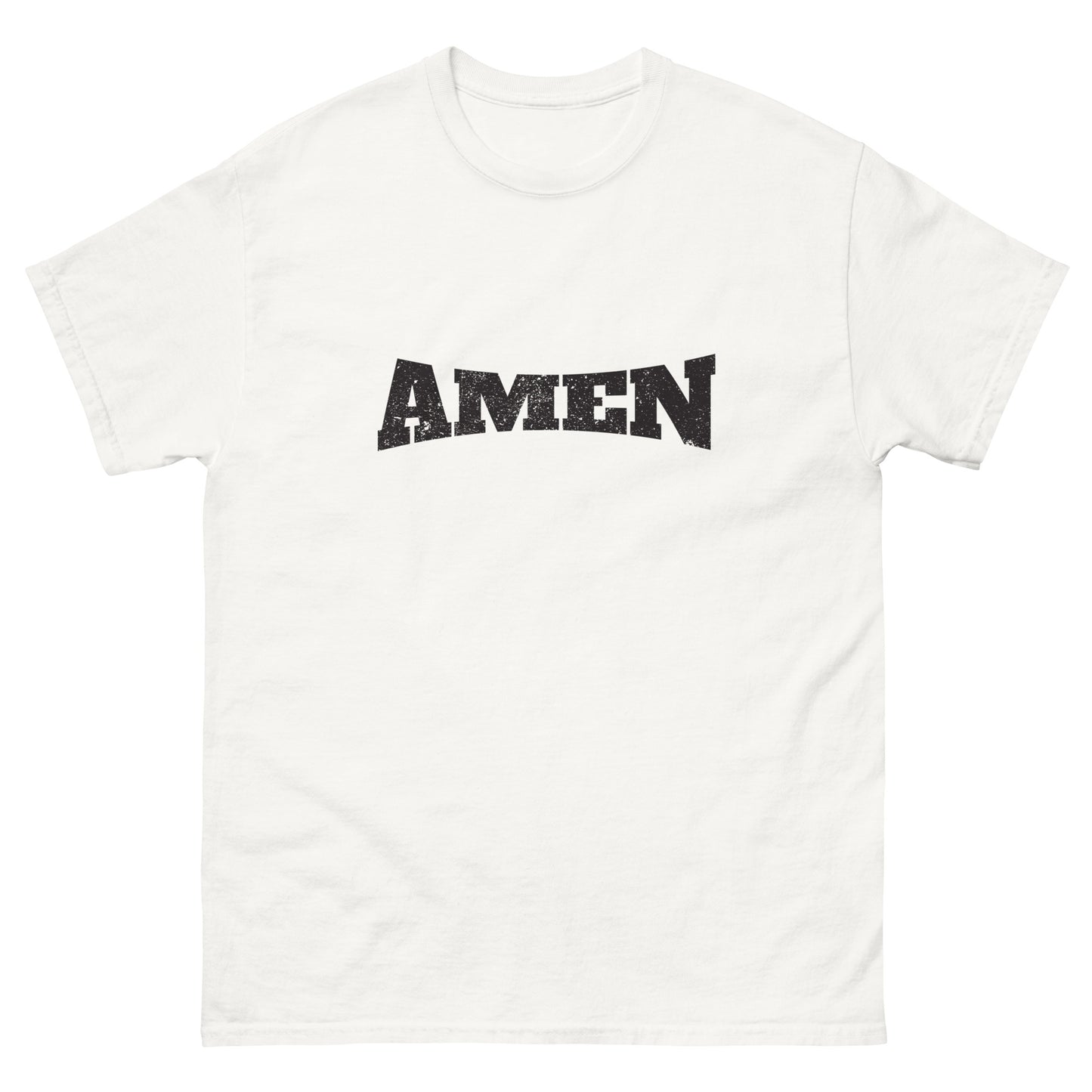 AMEN in Black (The Fighter Collection) Men's Classic Tee