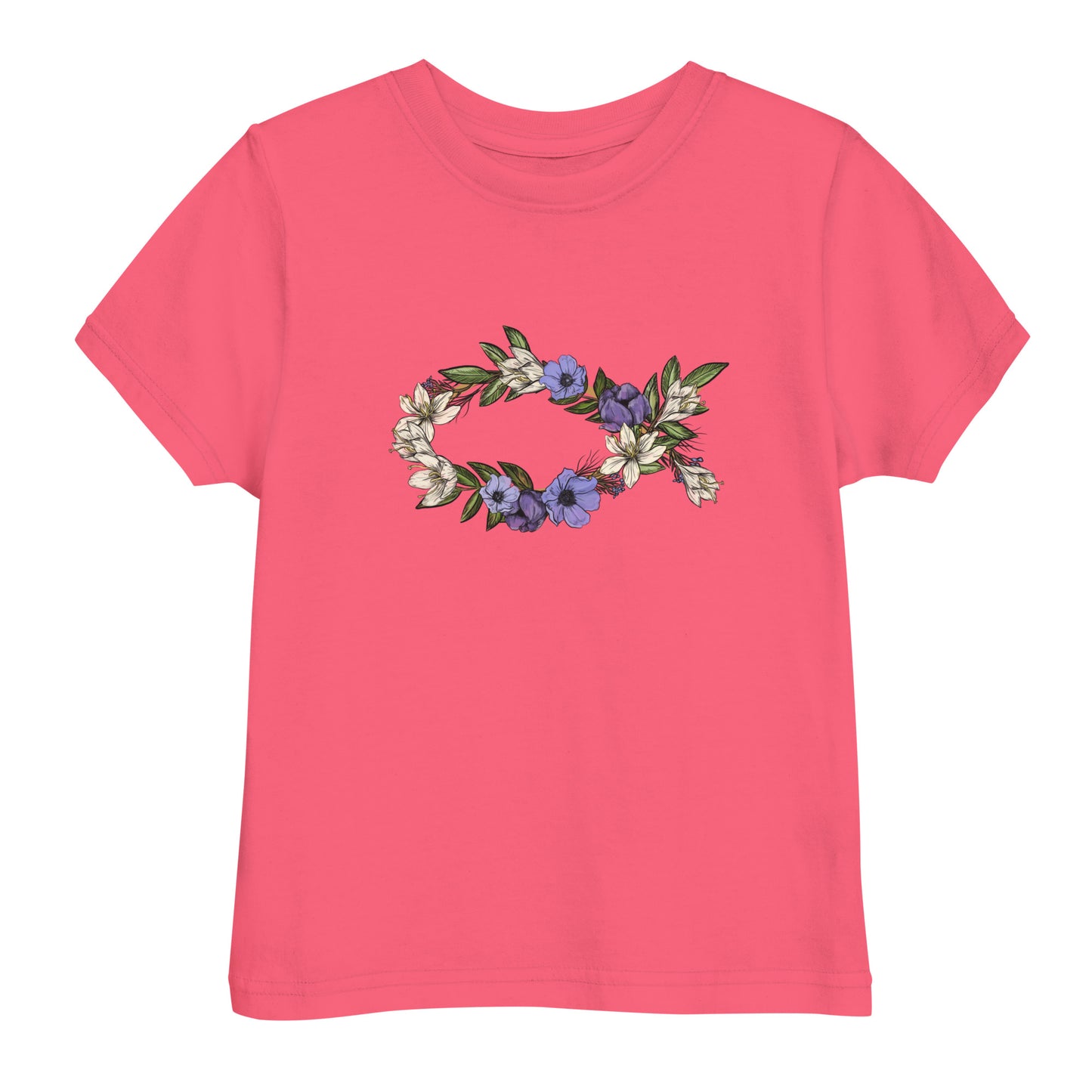 Fish In Bloom (In Bloom Collection) Toddler jersey t-shirt