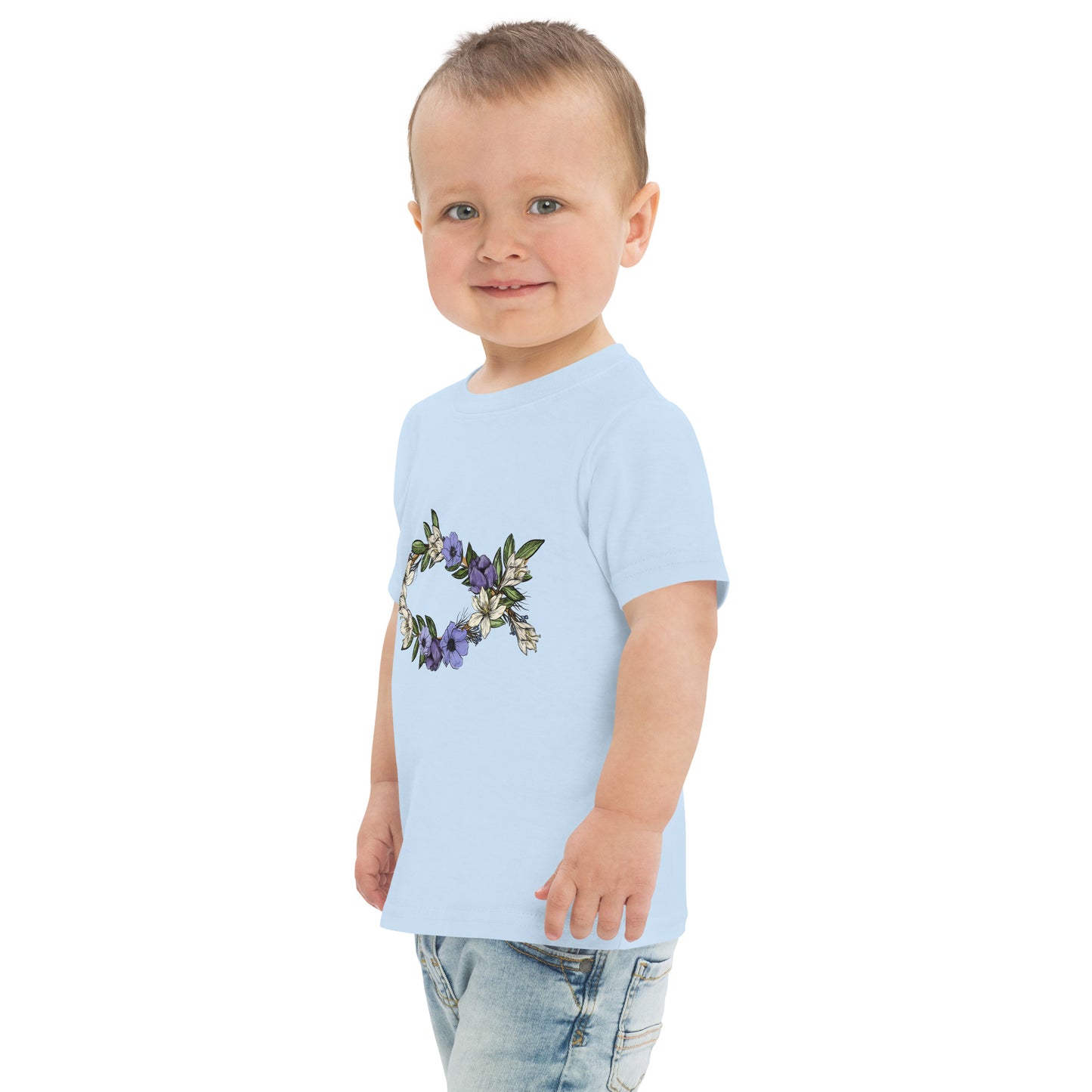 Fish In Bloom (In Bloom Collection) Toddler jersey t-shirt