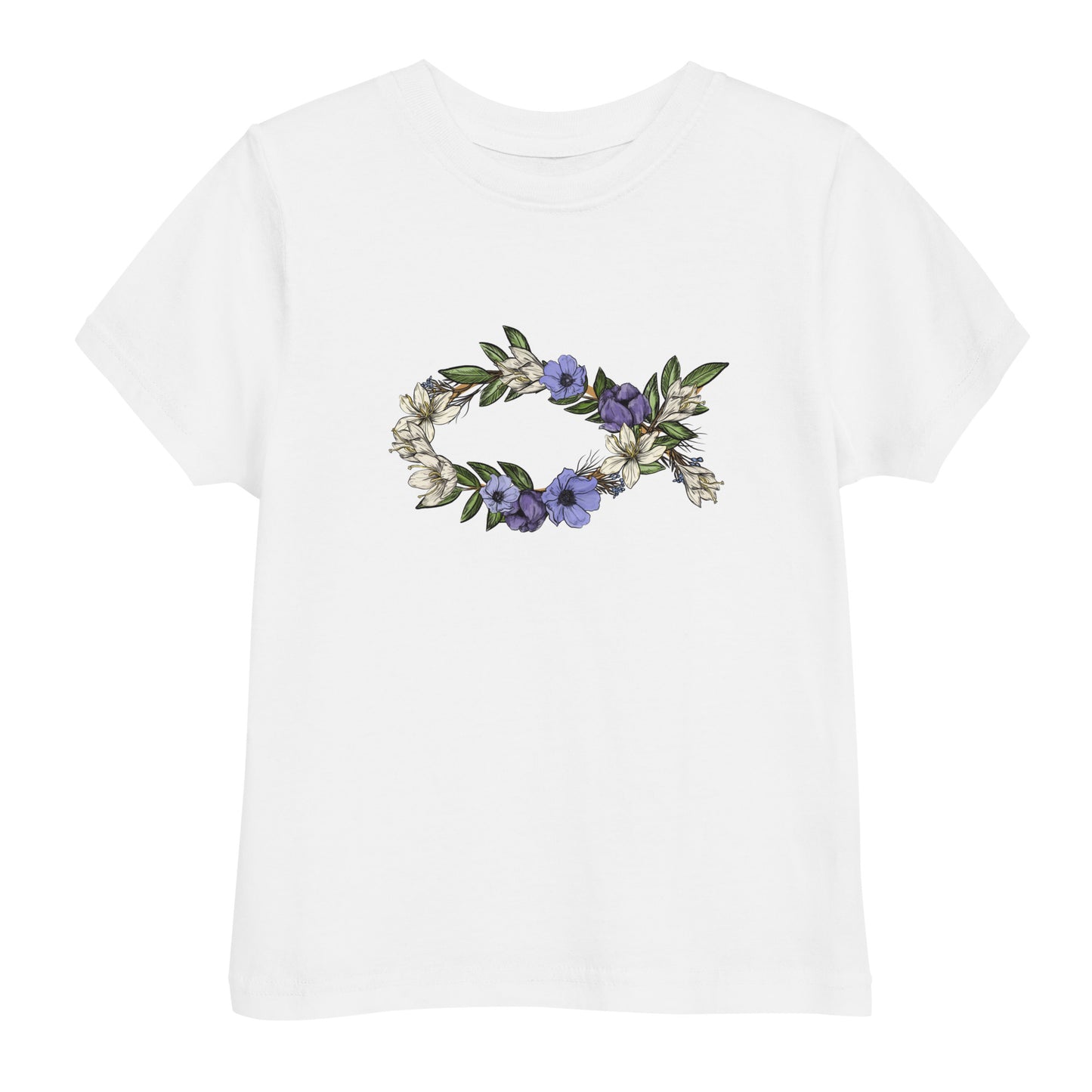 Fish In Bloom (In Bloom Collection) Toddler jersey t-shirt