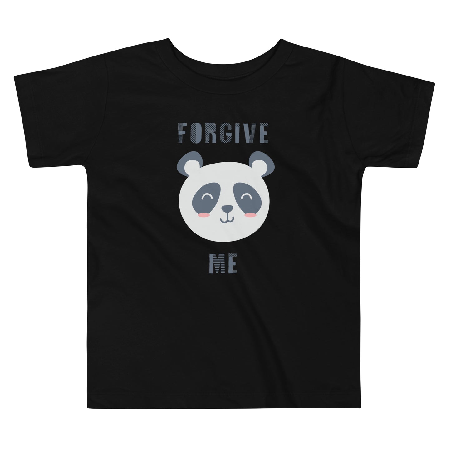 Forgive Me (Panda) Toddler Short Sleeve Tee