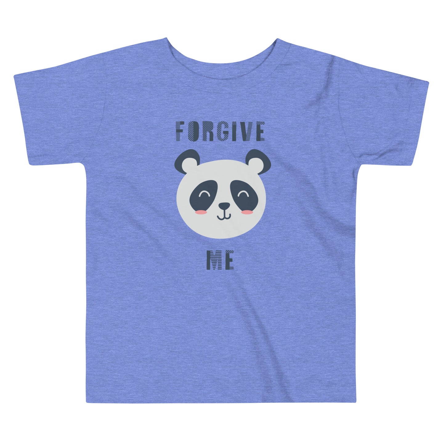 Forgive Me (Panda) Toddler Short Sleeve Tee