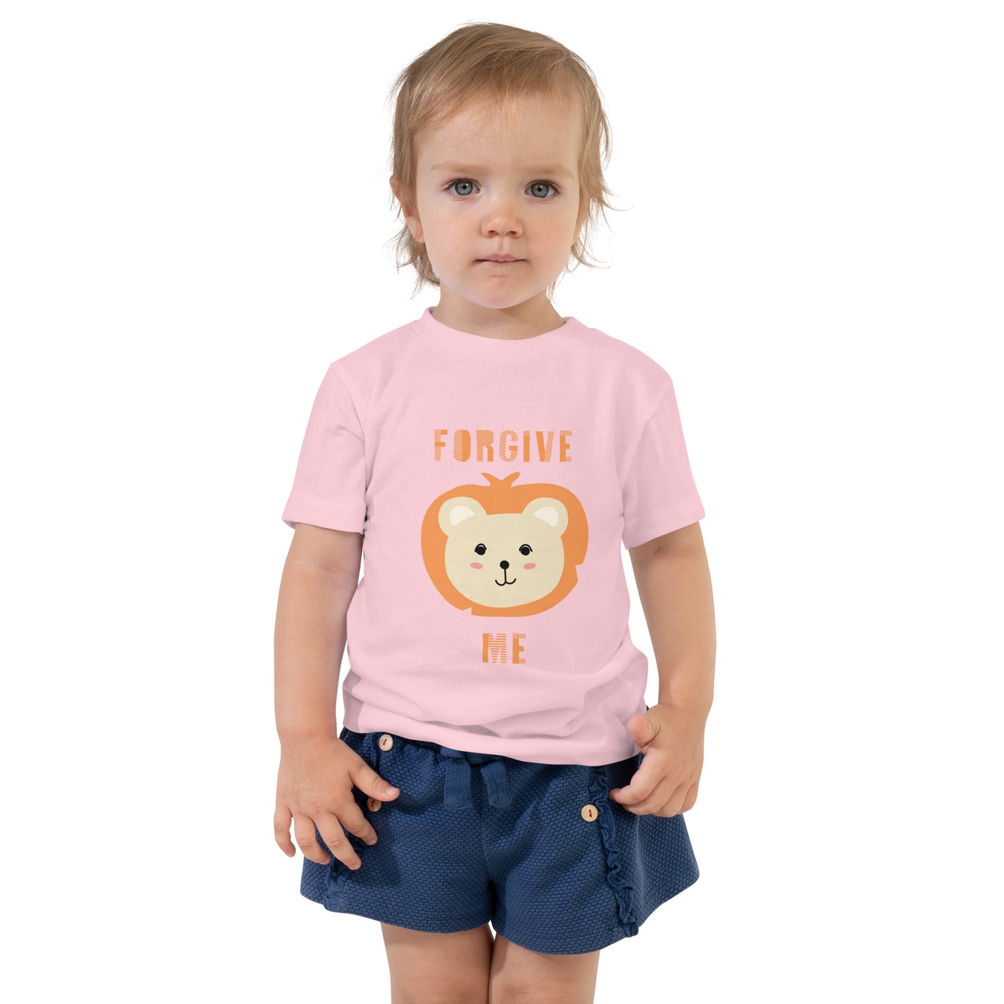Forgive Me (Lion) Toddler Short Sleeve Tee