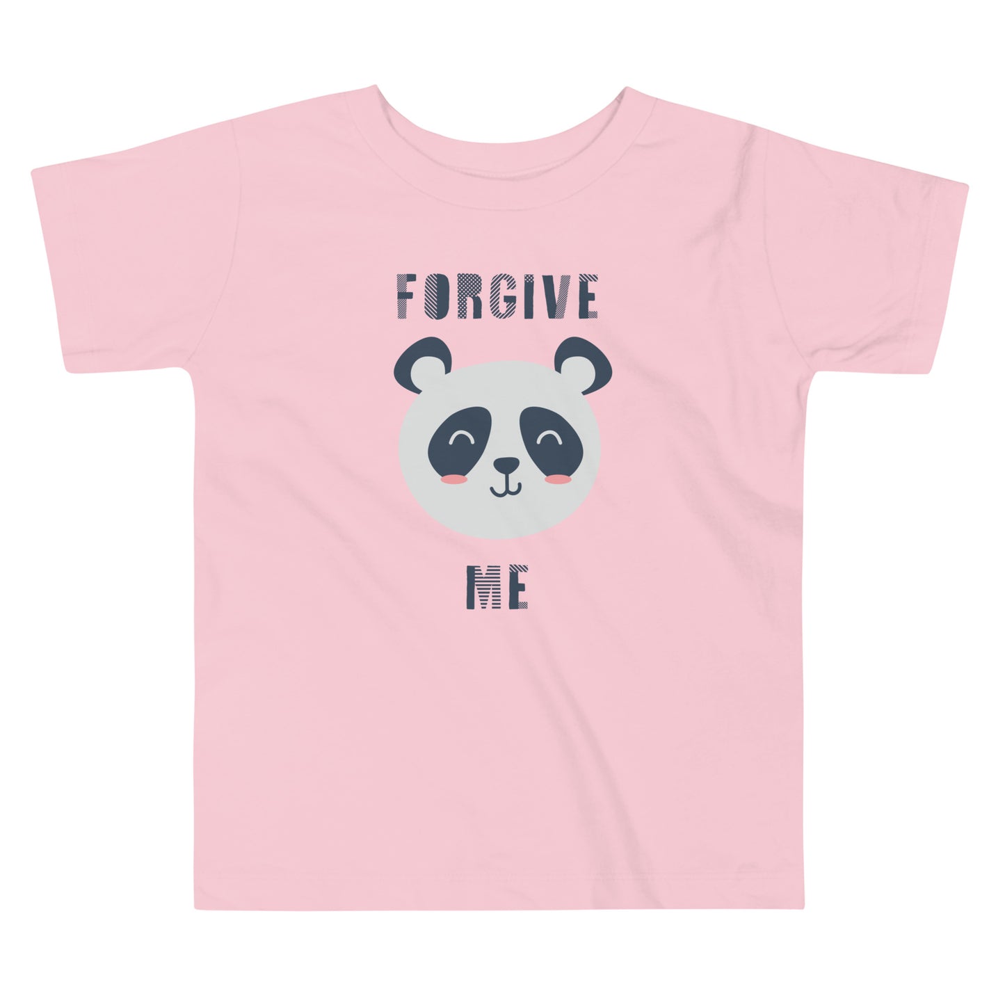 Forgive Me (Panda) Toddler Short Sleeve Tee