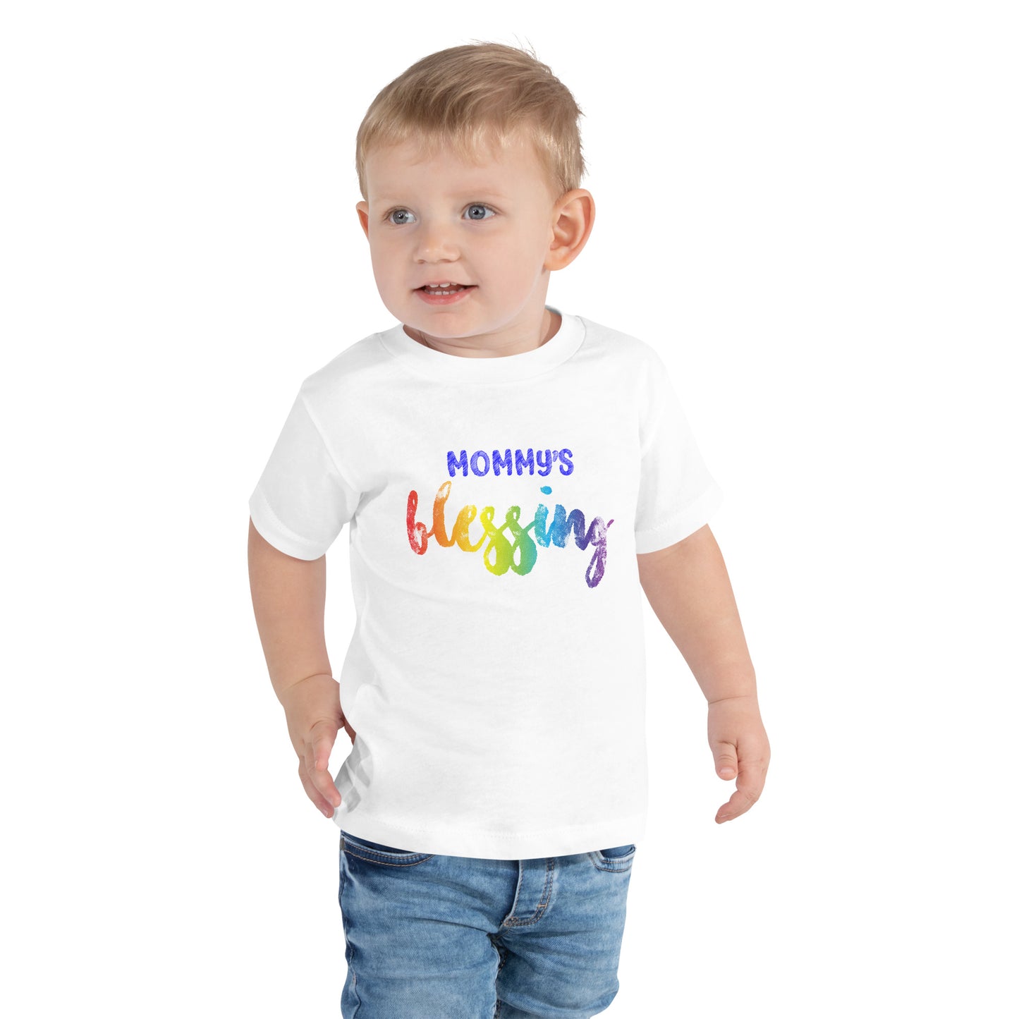 Mommy's Blessing - Boys Toddler Short Sleeve Tee
