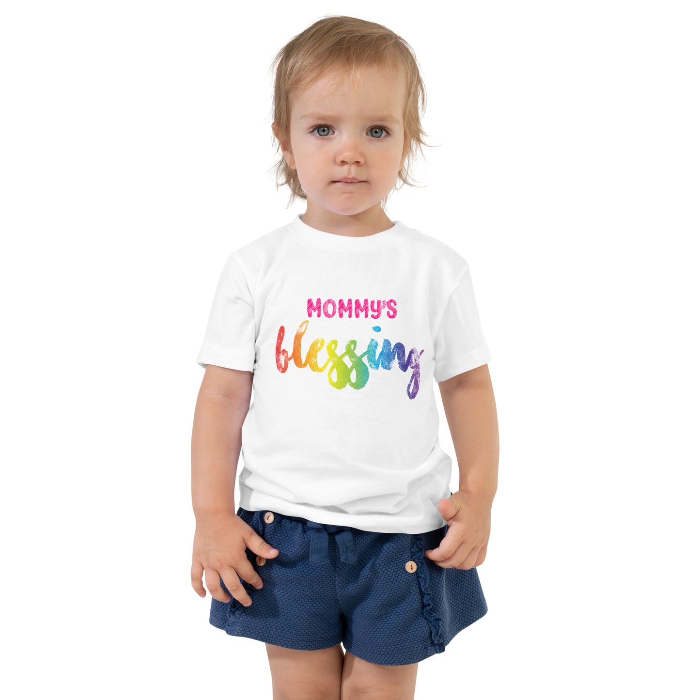 Mommy's Blessing - Girls Toddler Short Sleeve Tee