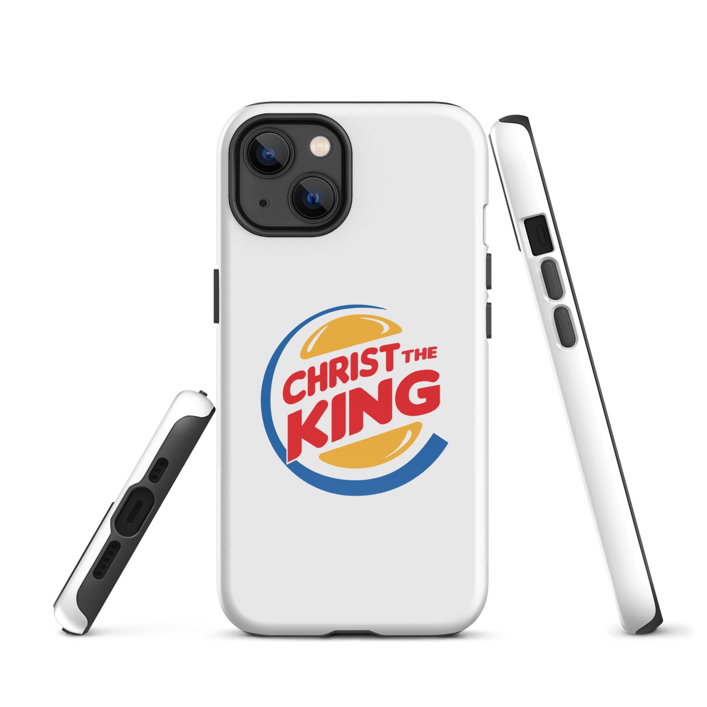 Christ The King (Pop Collection) White Tough Case for iPhone®