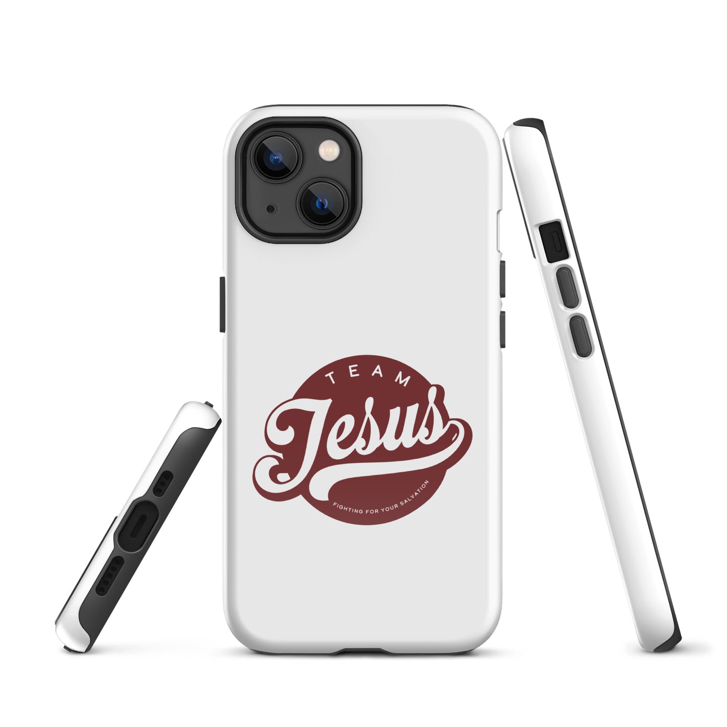 Team Jesus (Heritage Collection) Blood Red Tough Case for iPhone®