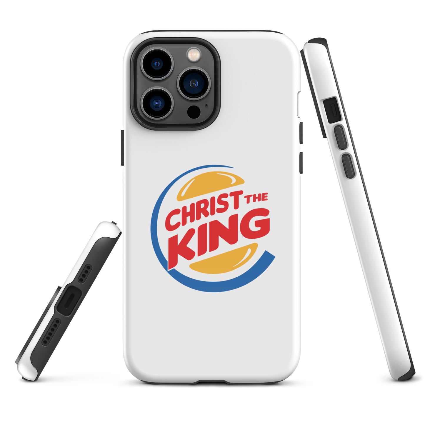 Christ The King (Pop Collection) White Tough Case for iPhone®