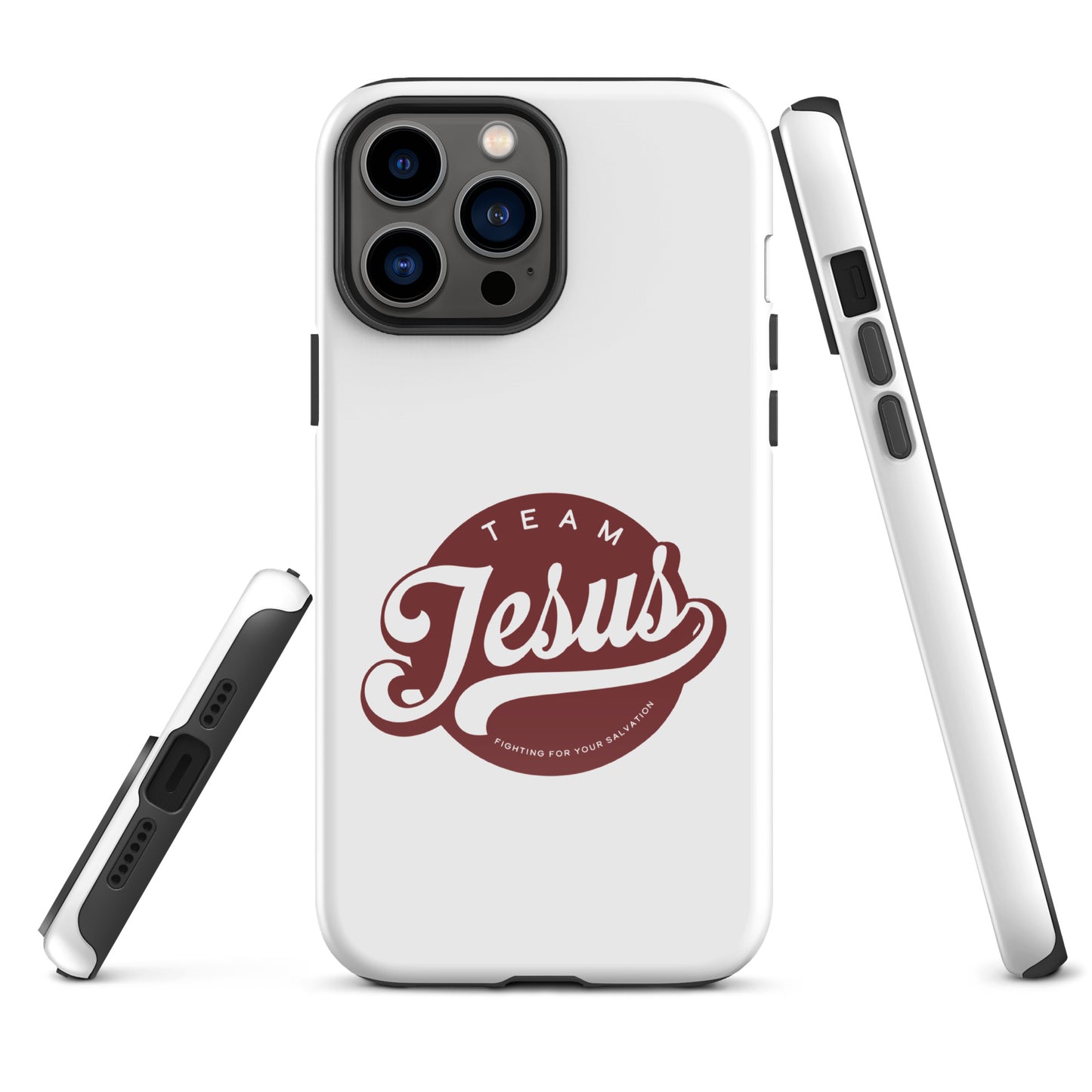 Team Jesus (Heritage Collection) Blood Red Tough Case for iPhone®