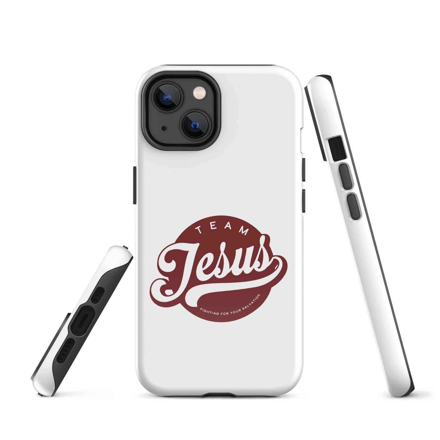 Team Jesus (Heritage Collection) Blood Red Tough Case for iPhone®