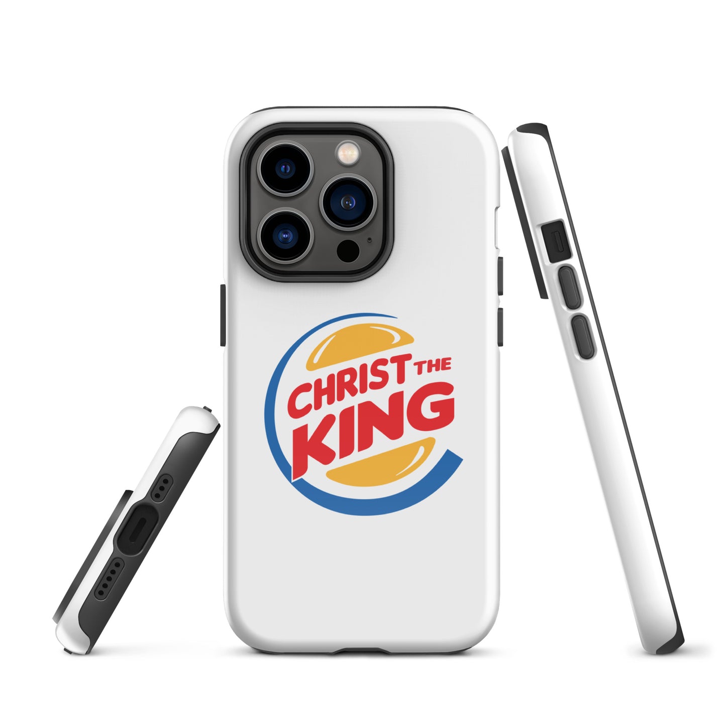 Christ The King (Pop Collection) White Tough Case for iPhone®