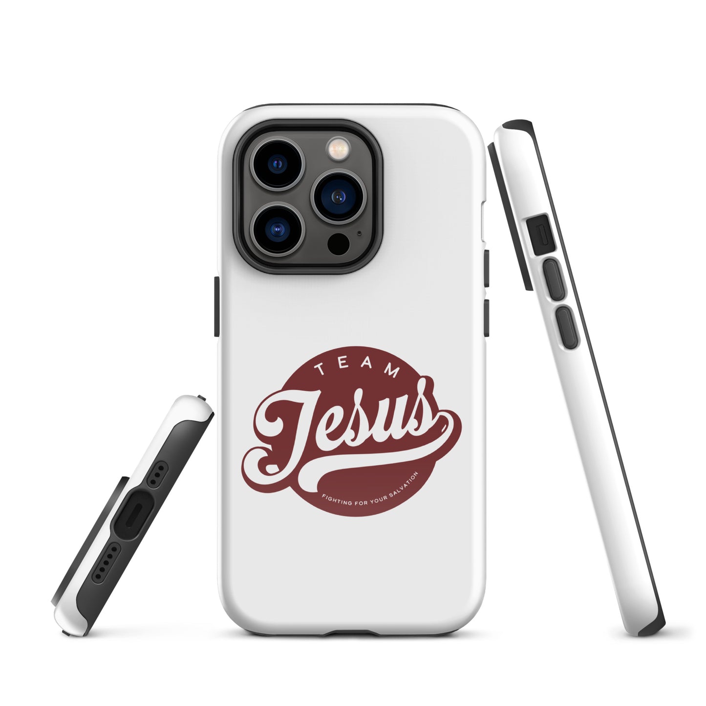 Team Jesus (Heritage Collection) Blood Red Tough Case for iPhone®