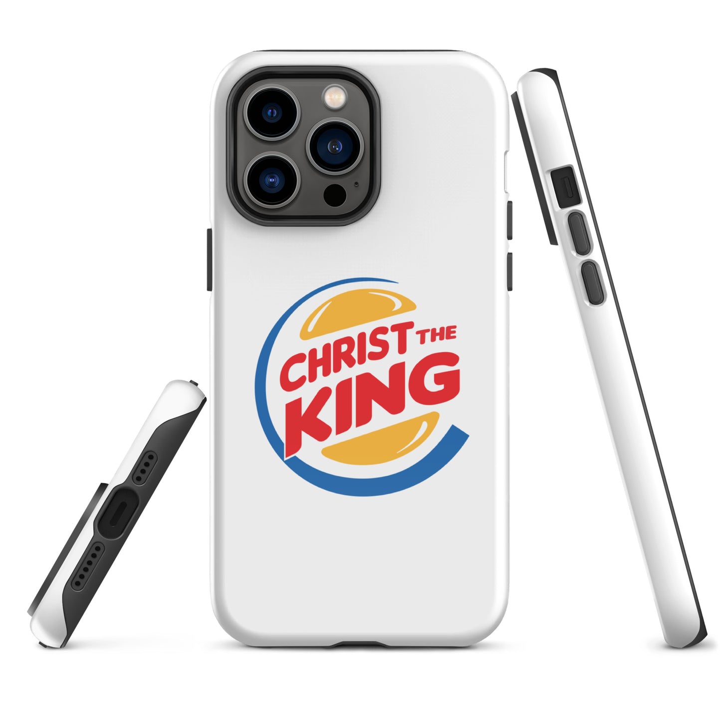 Christ The King (Pop Collection) White Tough Case for iPhone®