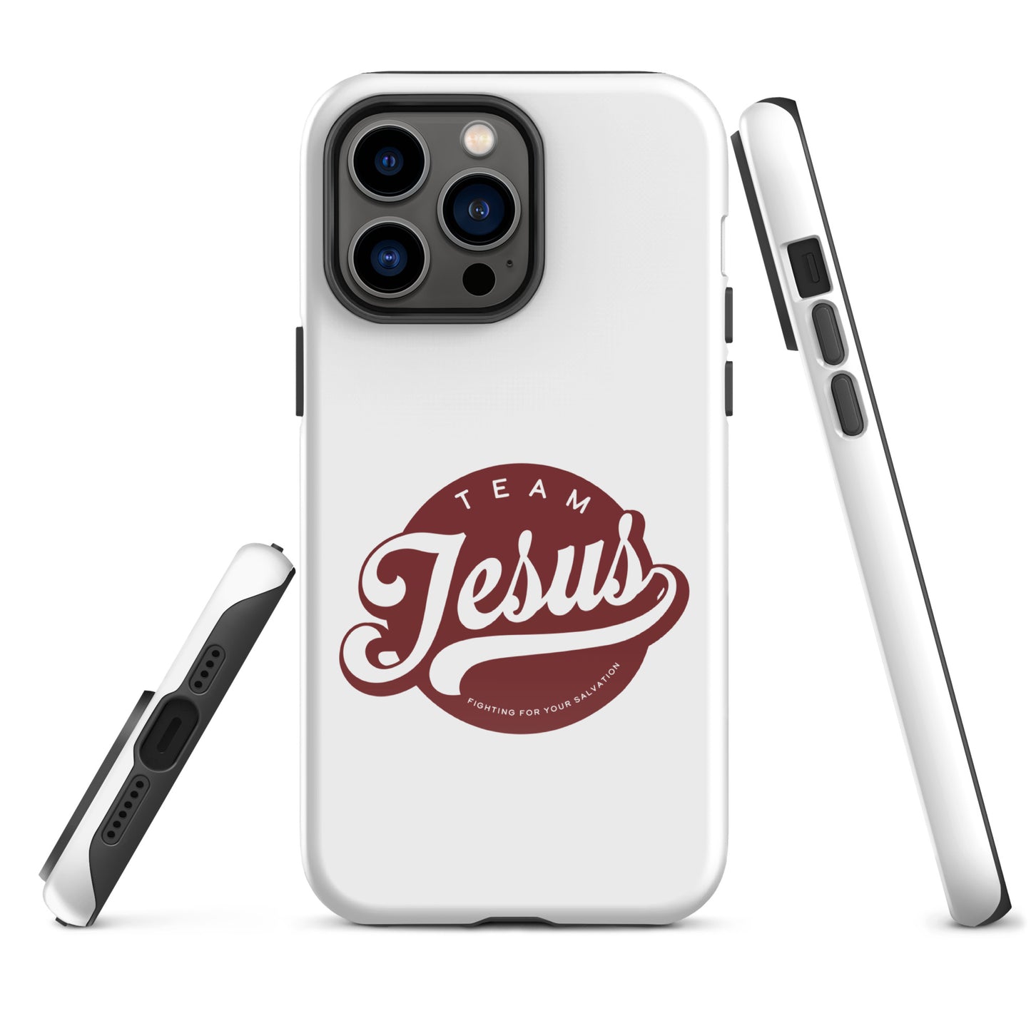Team Jesus (Heritage Collection) Blood Red Tough Case for iPhone®