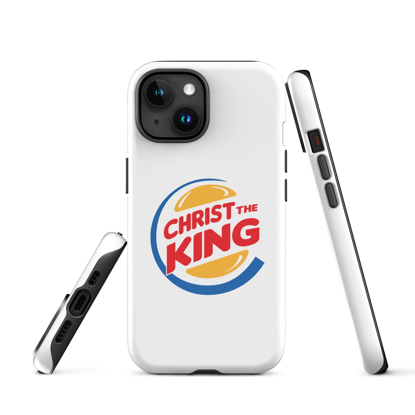 Christ The King (Pop Collection) White Tough Case for iPhone®