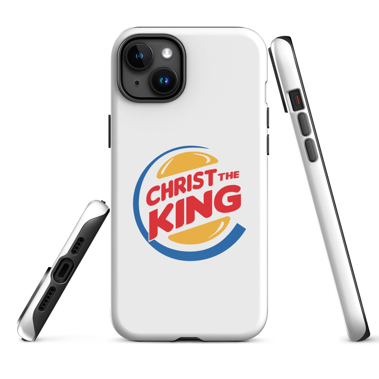 Christ The King (Pop Collection) White Tough Case for iPhone®