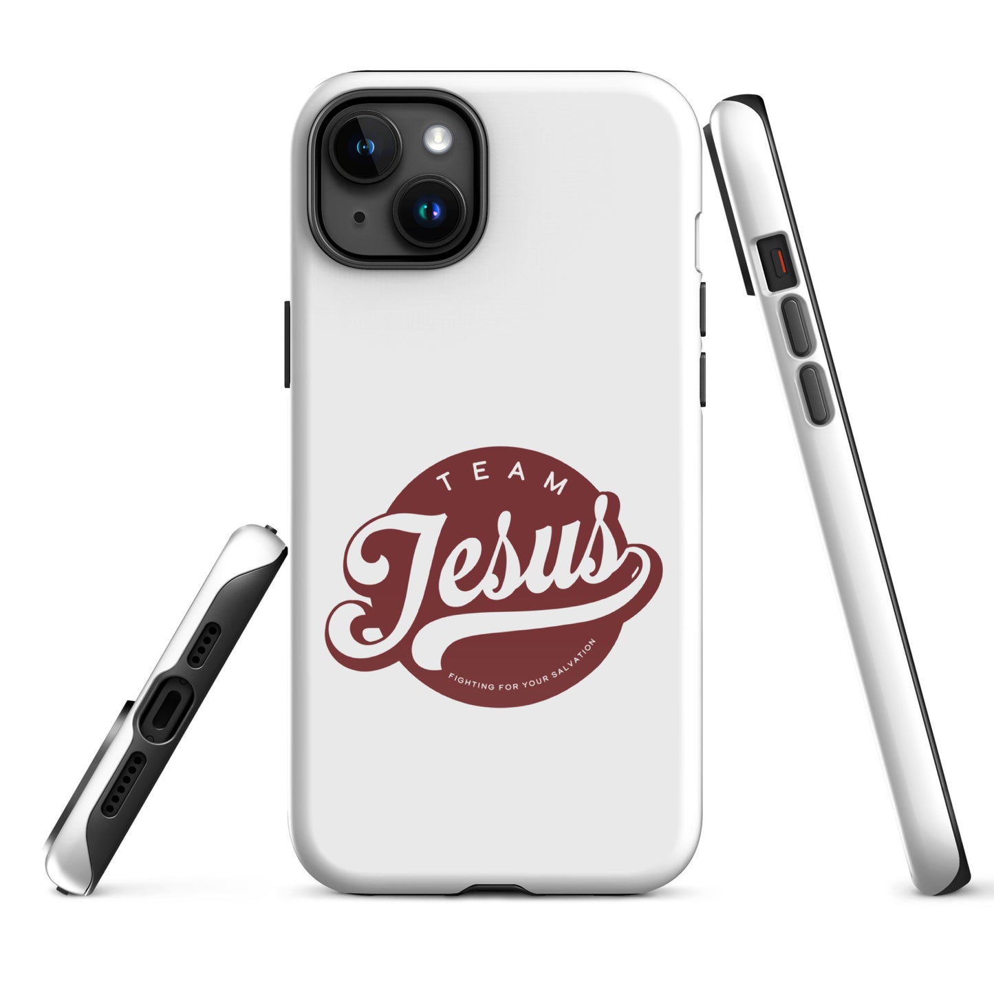 Team Jesus (Heritage Collection) Blood Red Tough Case for iPhone®