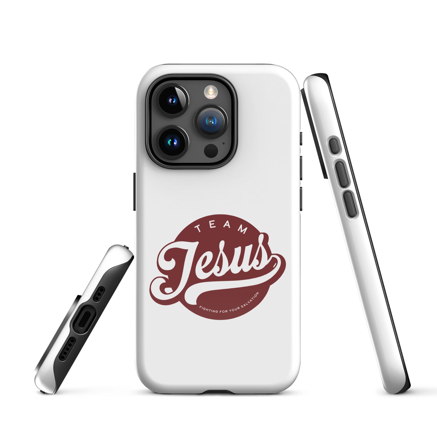 Team Jesus (Heritage Collection) Blood Red Tough Case for iPhone®