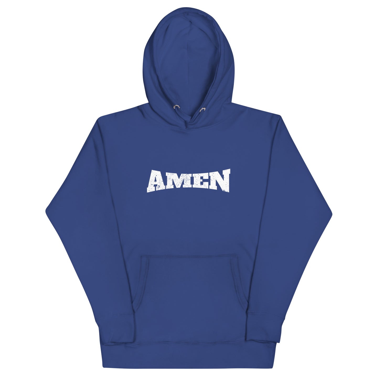 AMEN in White (The Fighter Collection) Unisex Hoodie