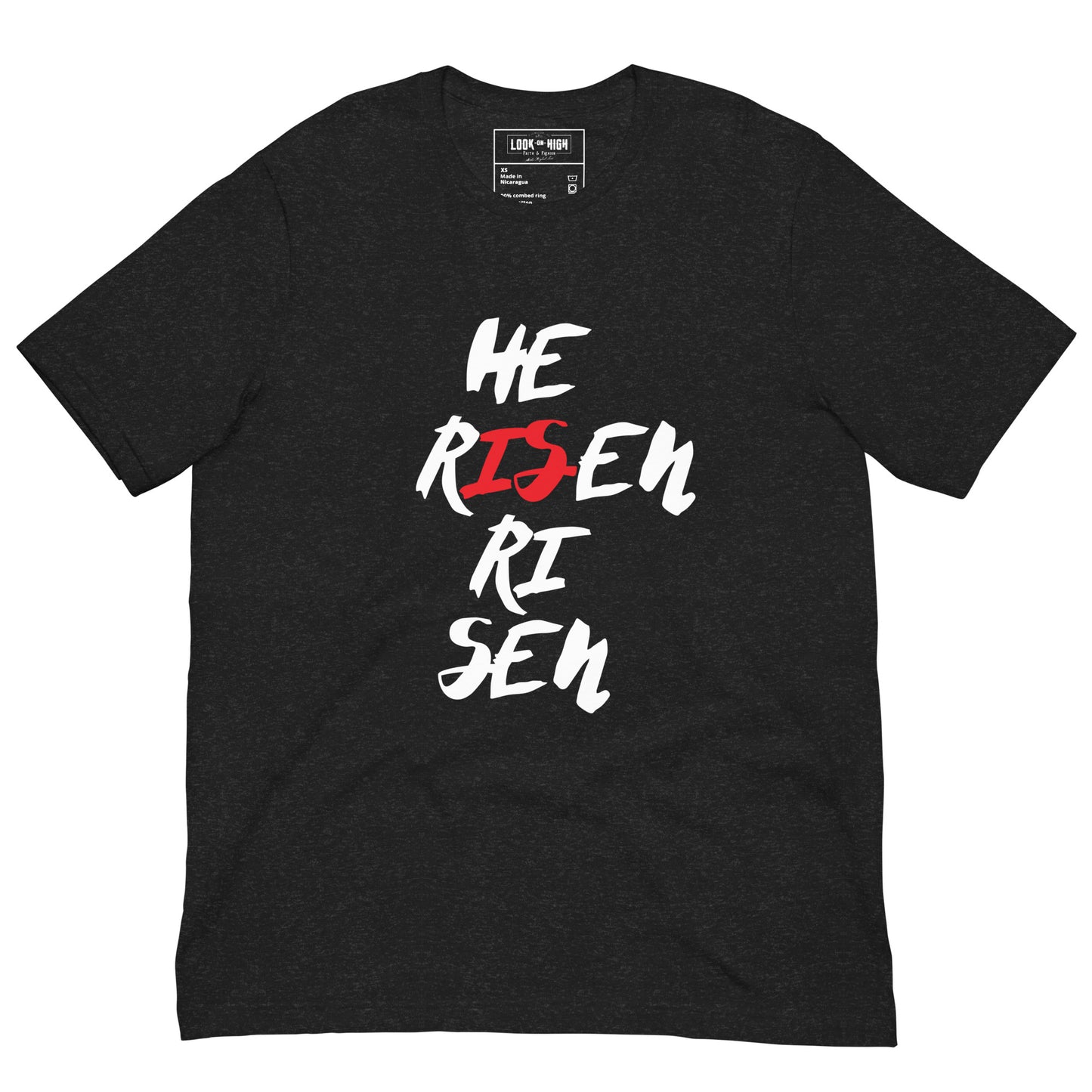 "He Is Risen" Cross (Center City Collection) Unisex t-shirt