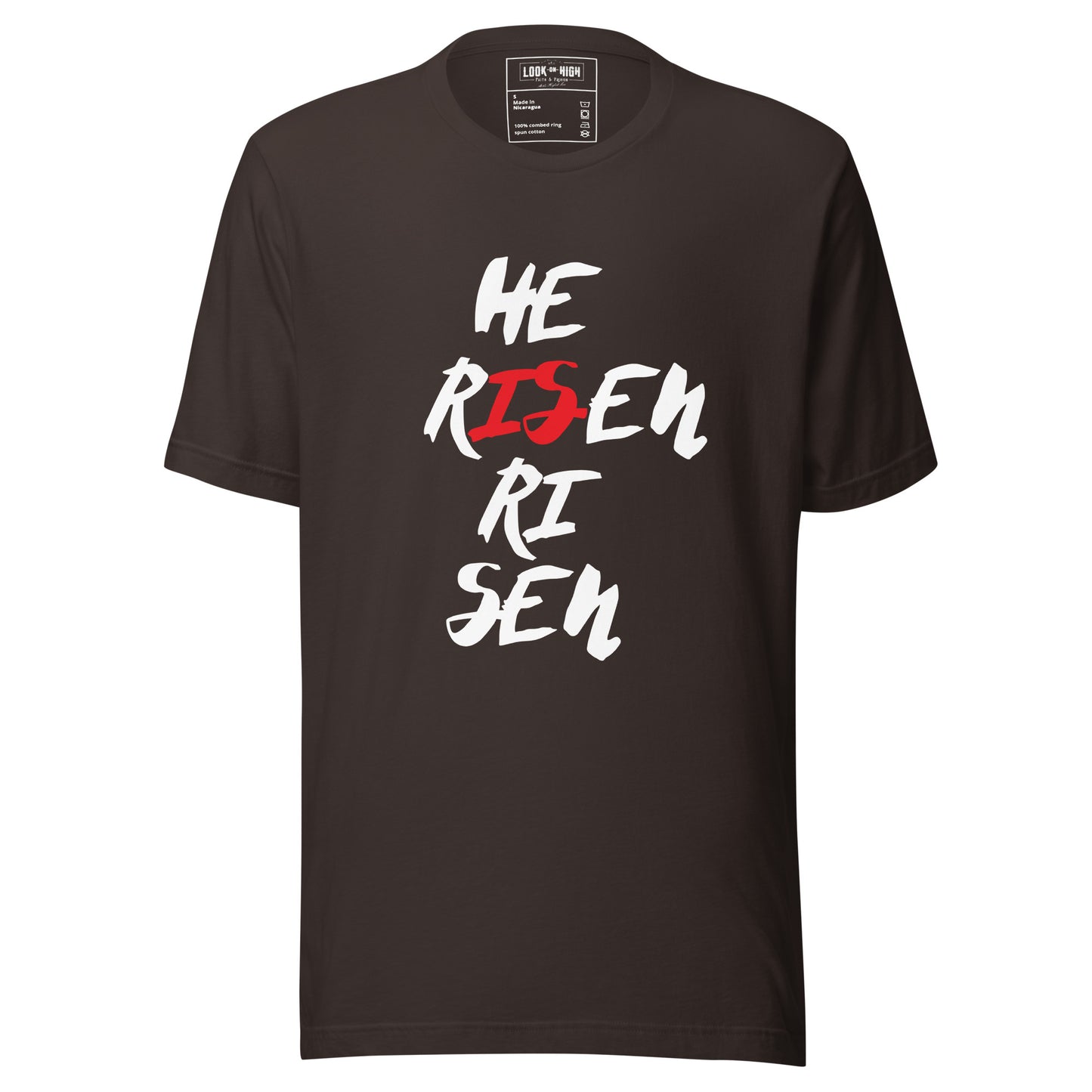 "He Is Risen" Cross (Center City Collection) Unisex t-shirt