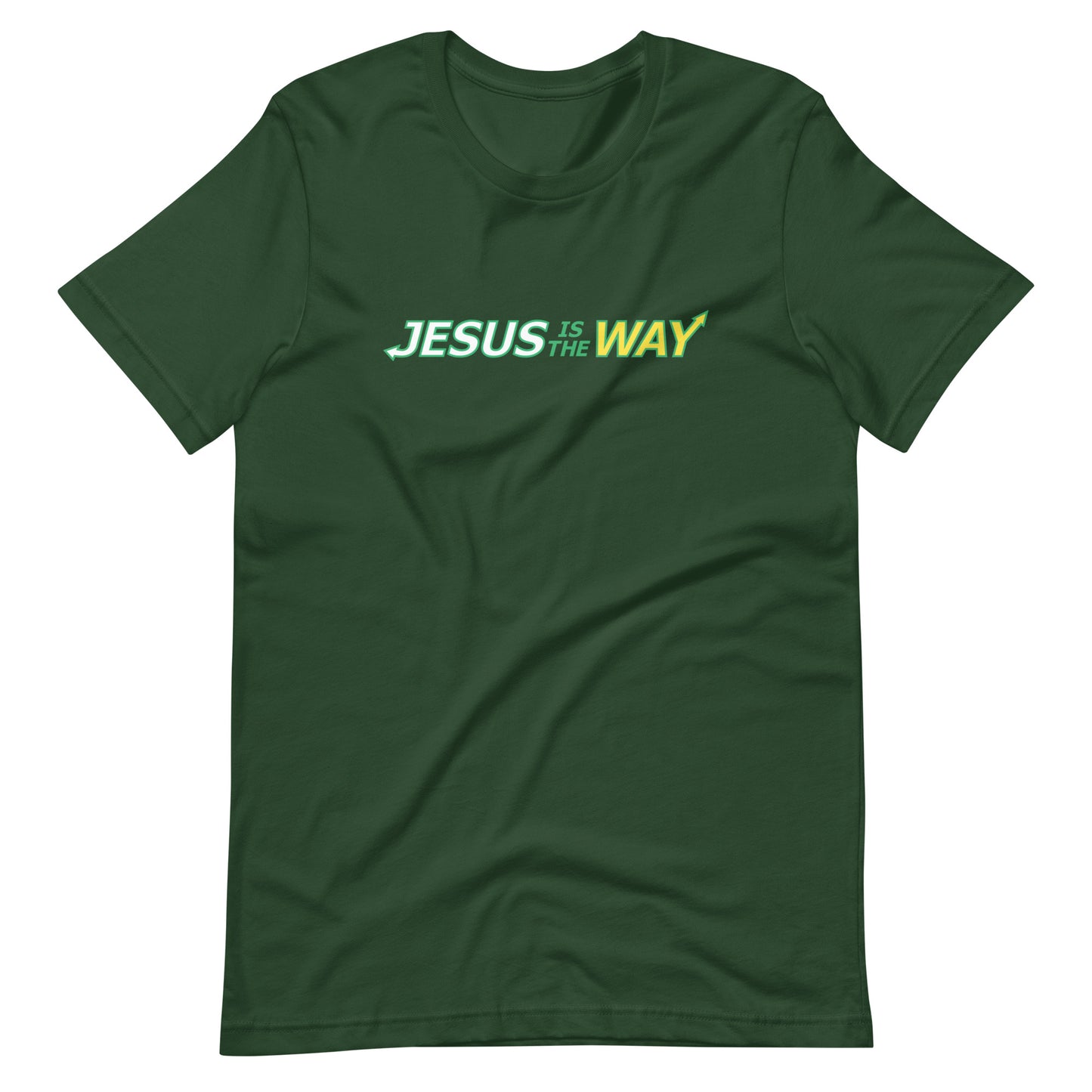 Jesus is the Way (Pop Collection) Dark Unisex T-Shirt
