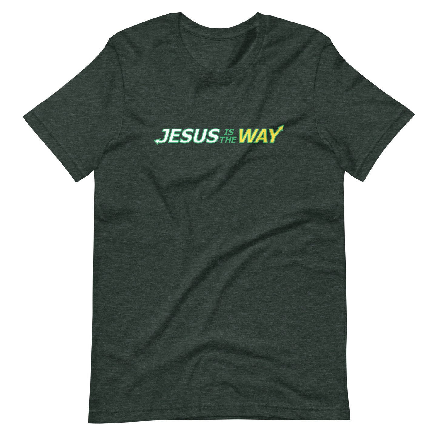 Jesus is the Way (Pop Collection) Dark Unisex T-Shirt