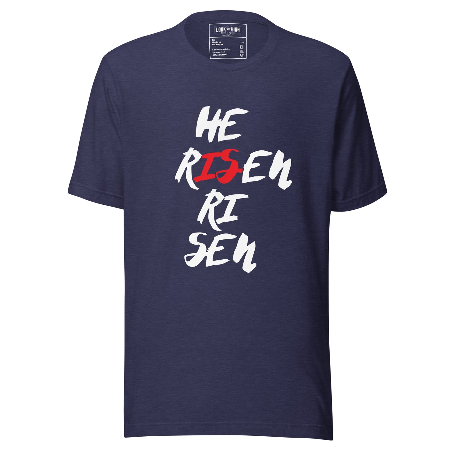 "He Is Risen" Cross (Center City Collection) Unisex t-shirt