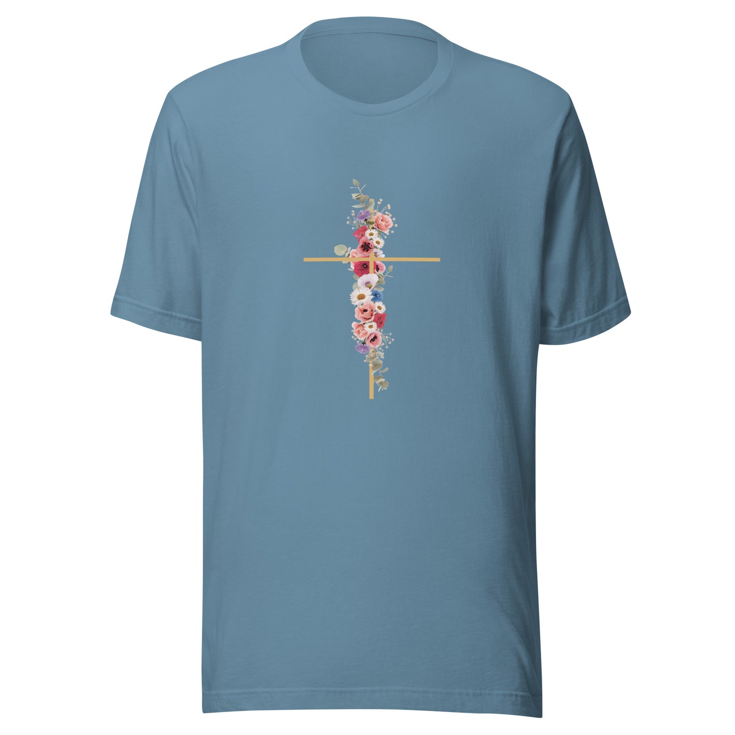 Cross In Bloom (In Bloom Collection) Unisex t-shirt