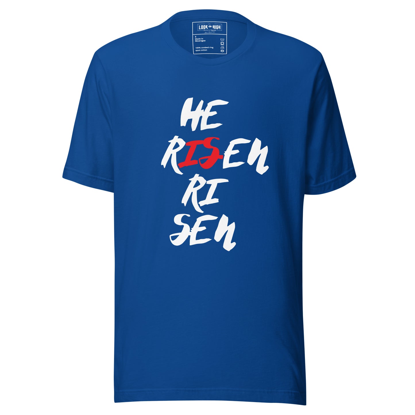 "He Is Risen" Cross (Center City Collection) Unisex t-shirt